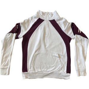 PINK quarter zip long sleeve XS